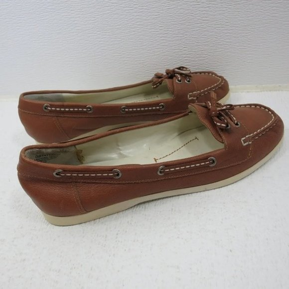 Bandolino Pebbled Grained Leather Casual Women's Footwear Loafers Shoes sz 9 - Picture 3 of 6